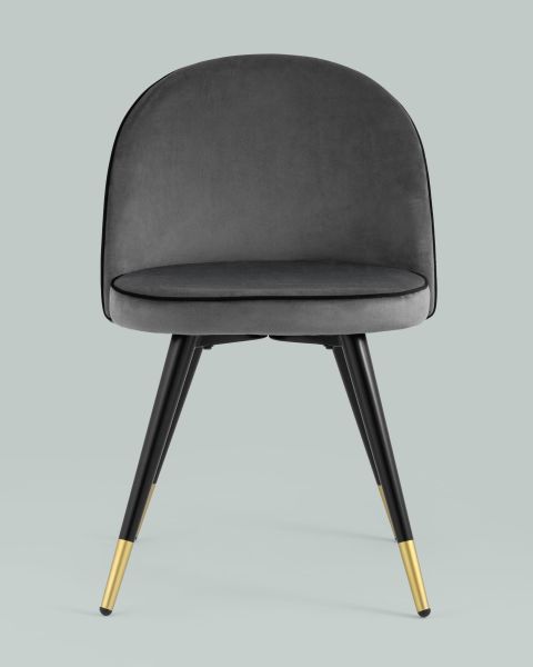 Стул Gabi LUX велюр серый