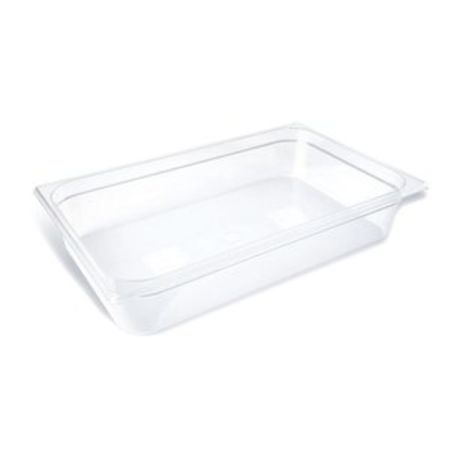 Гастроемкость 1/1 h100 мм поликарбонат 530*325*100 мм прозрачная 13,5 л P.L.