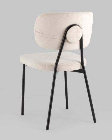 Стул Ханна велюр бежевый