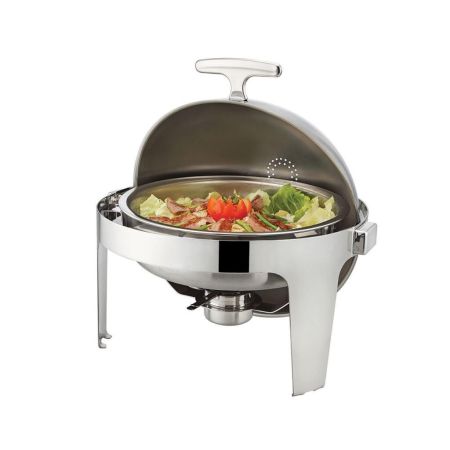 Мармит 9 л овальный с откидной Roll-top крышкой нерж. SUNNEX