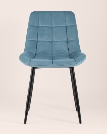 Стул Флекс велюр пыльно-голубой