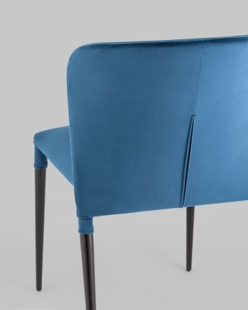 Стул Лори велюр синий