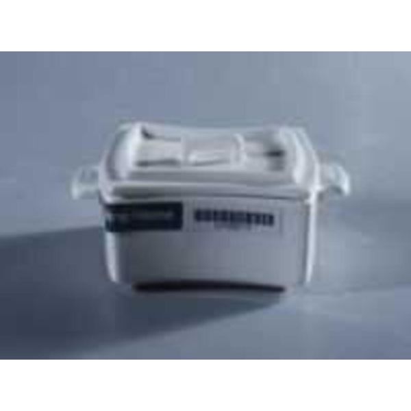 Блюдо с ручками и крышкой для запекания и подачи 7,5 см Le Cafe-Art collection, фарфор [1]