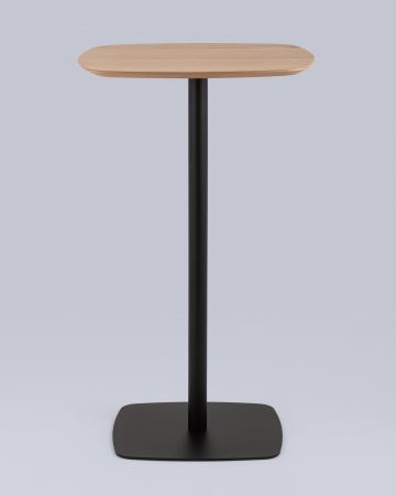 Стол барный Form 60*60 светлое дерево/черный