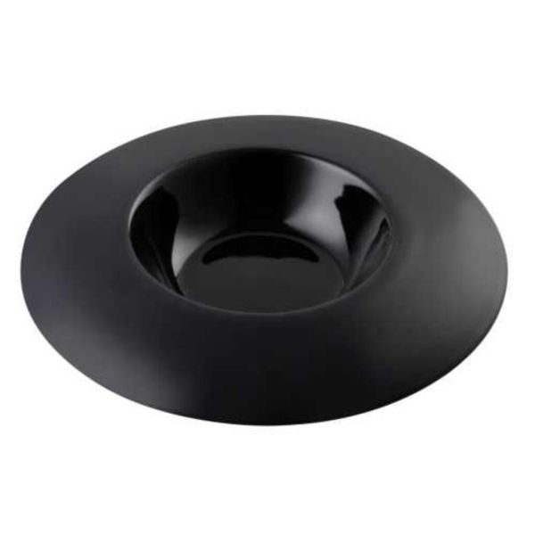 Тарелка глубокая 250 мл d 24 см для пасты, для супа Black фарфор P.L. Proff Cuisine [3]