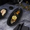 Блюдо овальное 46,3*17,4 см h4,2 см Black Raw Stellar P.L. Proff Cuisine [3]