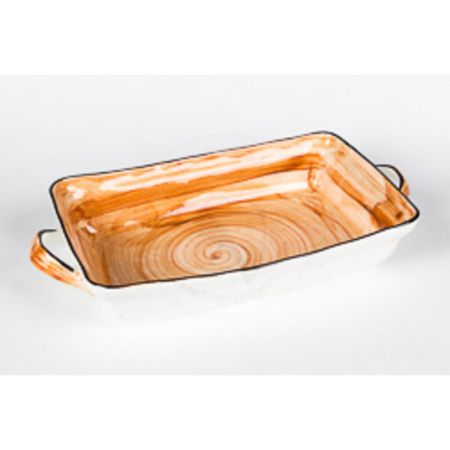 Блюдо прямоугольное 30*19,5*5,4 см 1900 мл с ручками Organic Fusion P.L. Proff Cuisine [1]