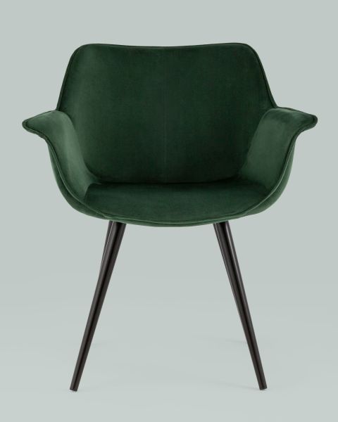 Стул Мэйсон велюр зеленый