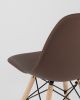Стул Eames Style DSW коричневый