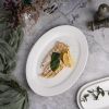Блюдо овальное 35*24,5 см h2,7 см белое фарфор P.L. Proff Cuisine [3]