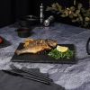Блюдо прямоугольное 30*21 см h1,2 см Black Raw Stellar P.L. Proff Cuisine [1]