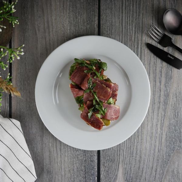 Тарелка d 27,2 см h2,2 см белая фарфор Glory Eco P.L. Proff Cuisine [4]