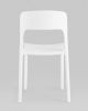 Стул Madsen пластиковый белый