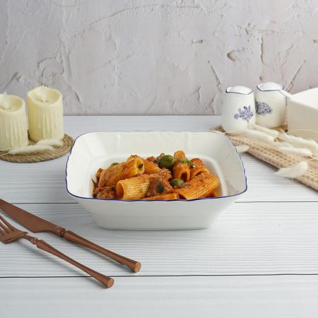 Салатник 800 мл 20*20 см h5,2 см квадратный Sea Flower P.L. Proff Cuisine [6]