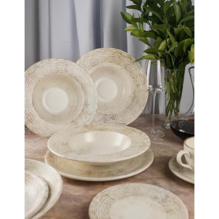 Тарелка d 24,5 см h2,1 см Antico By Bone Innovation [6]