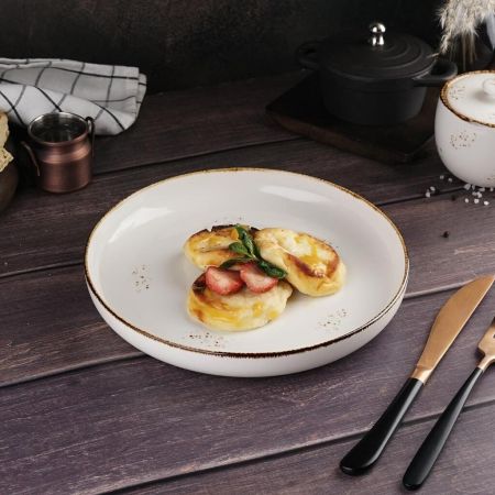 Тарелка с бортом d 23 см h4 см Grace Noble [6]