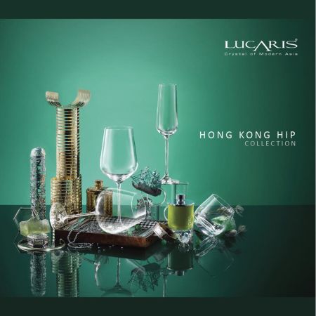 Бокал для вина 770 мл хр. стекло Bordeaux "Hongkong Hip" d 8,5 см h27,6 см Lucaris [6]