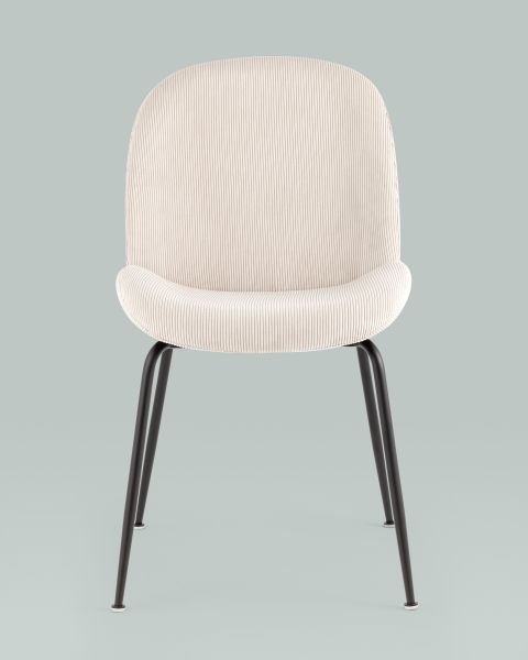 Стул Beetle вельвет бежевый