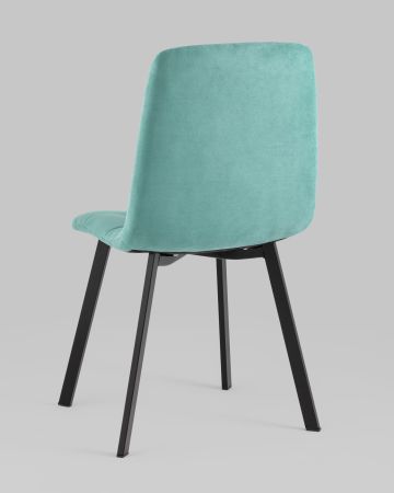 Стул Oliver Square велюр мятный