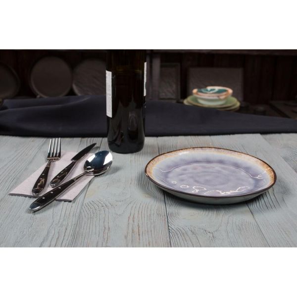 Тарелка d 20 см Purple Spider Silk Stockholm P.L. [6]