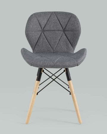 Стул Бон рогожка темно-серый