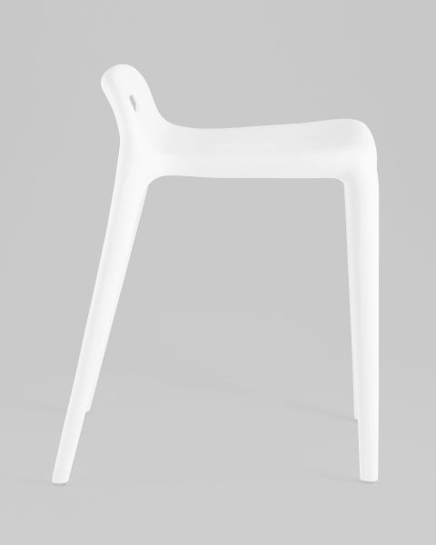 Табурет Sletten пластик белый