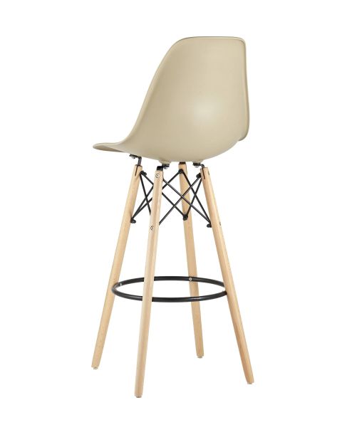 Стул Eames DSW барный бежевый