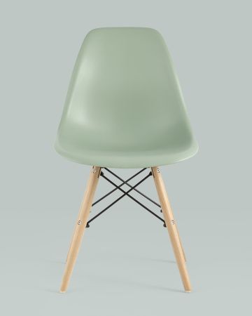 Стул Eames DSW серо-зеленый x4