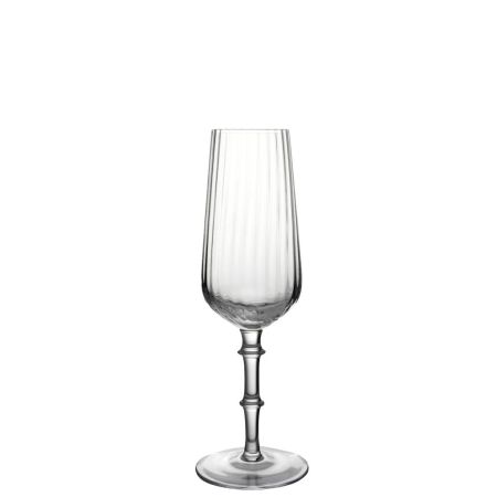 Бокал-флюте для шампанского 290 мл "Optical-2" d 5 см h23 см P.L. - BarWare [6]