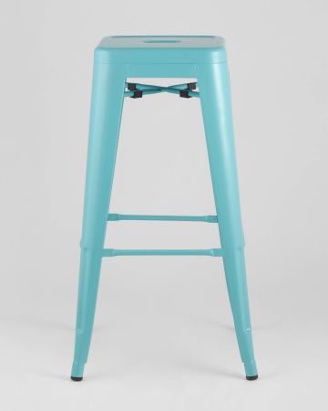 Стул барный TOLIX голубой матовый