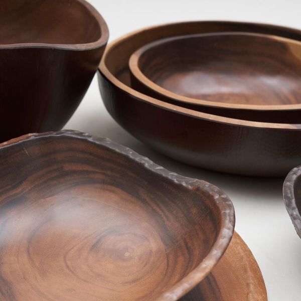 Блюдо 25*24,5*3 см овальное 500 мл African Wood 2 пластик меламин P.L. Proff Cuisine