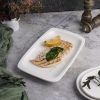 Блюдо прямоугольное 29,5*18,5 см h3,8 см белое фарфор P.L. Proff Cuisine [6]
