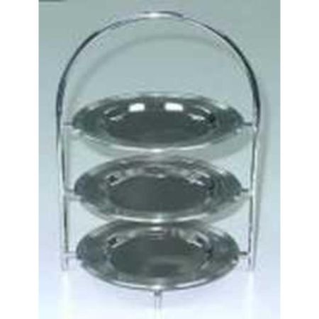 Этажерка 3 яруса h 24 см d блюд 15,5 см нерж. P.L. - BarWare & REG