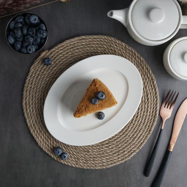 Блюдо овальное 24*18 см h2 см Fine Plus Noble [1]