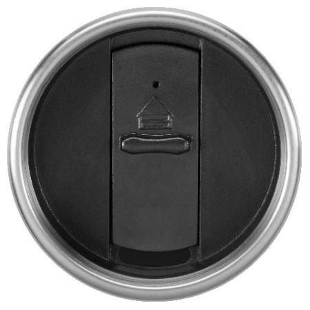 Термостакан 0.4 л с полиграфической вставкой и  металлической колбой