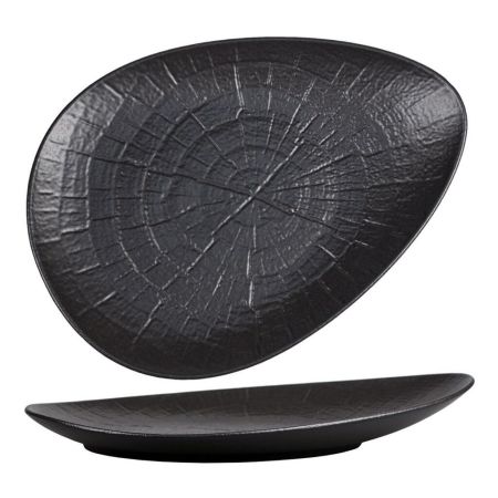 Блюдо овальное 31*23,3 см h5 см Side Up Black Raw Stellar P.L. Proff Cuisine [4]