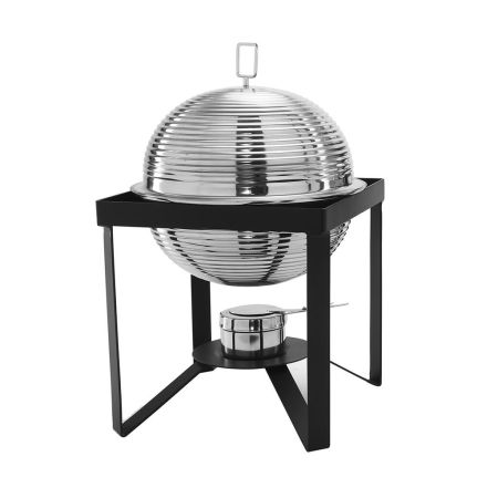 Чафиндиш (мармит) 3 л Rings 30*30*53 см нерж. на подставке P.L. Hotelware