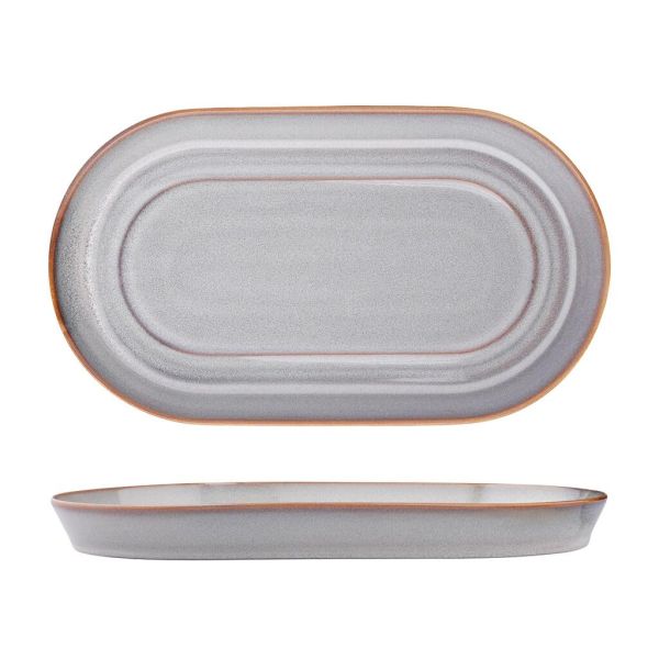 Блюдо овальное 30*16,5 см h3 см Evolution Mont Blanc P.L. Proff Cuisine [3]