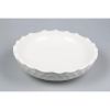 Салатник 2000 мл d 32,5 см h9,5 см Crush Honeycombs белый фарфор P.L. Proff Cuisine [1]