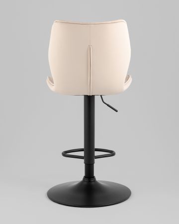 Стул барный Dome экокожа светло-серый 2 шт