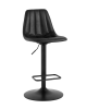 Стул барный Code экокожа чёрный