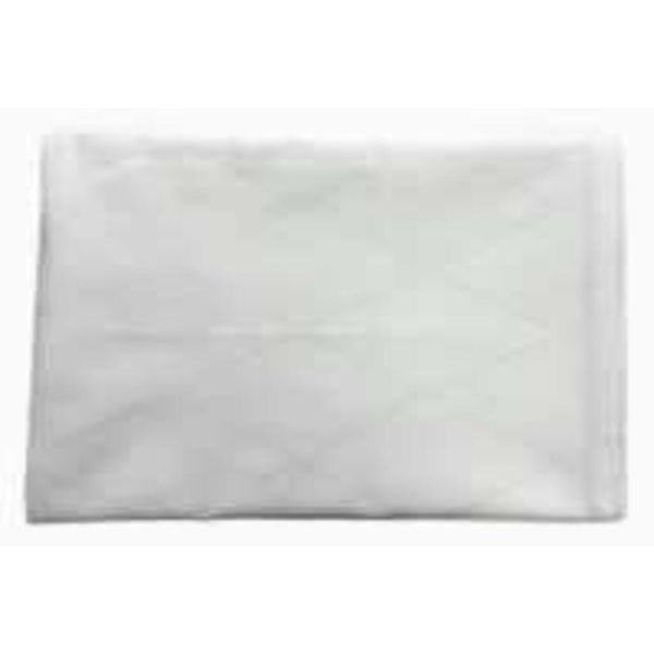 Скатерть белая 150*150 см, рисунок "большая клетка", хлопок