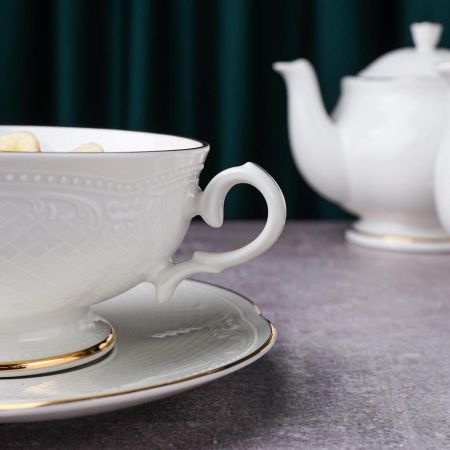 Бульонная пара 280 мл d 11,8 см h6 см Gold Aristocrat Noble [1]