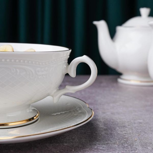 Бульонная пара 280 мл d 11,8 см h6 см Gold Aristocrat Noble [1]