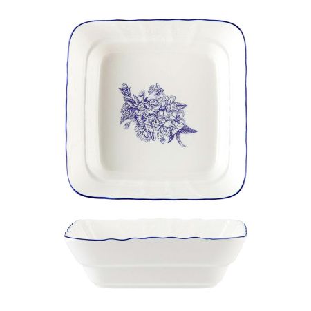 Салатник 800 мл 20*20 см h5,2 см квадратный Sea Flower P.L. Proff Cuisine [6]