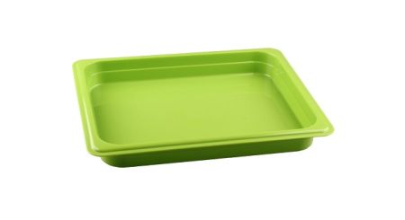 Гастроемкость 1/2 h= 40 мм. 325*265 мм. 2,3 л. п/п зеленая /1/24/