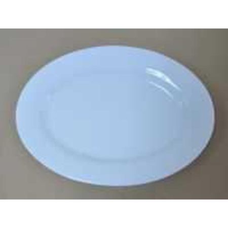 Блюдо овальное 25*18 см h2,3 см белое фарфор P.L. Proff Cuisine [6]