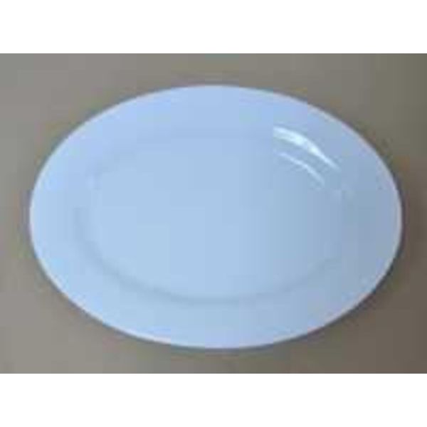 Блюдо овальное 25*18 см h2,3 см белое фарфор P.L. Proff Cuisine [6]