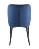 Стул Лоренс велюр синий