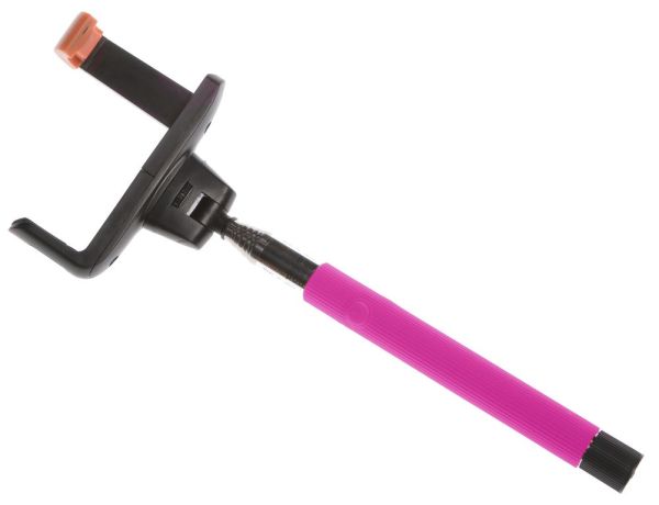 Штатив-телескоп для селфи, розовый